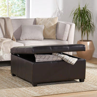 Versatile Storage Ottoman With Stylish Design And Comfortable Seating