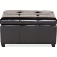 Versatile Storage Ottoman With Stylish Design And Comfortable Seating