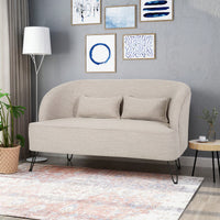 Cozy Two-Seater Sofa With Modern Design For Living Room Comfort