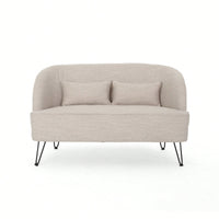 Cozy Two-Seater Sofa With Modern Design For Living Room Comfort