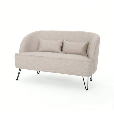 Cozy Two-Seater Sofa With Modern Design For Living Room Comfort