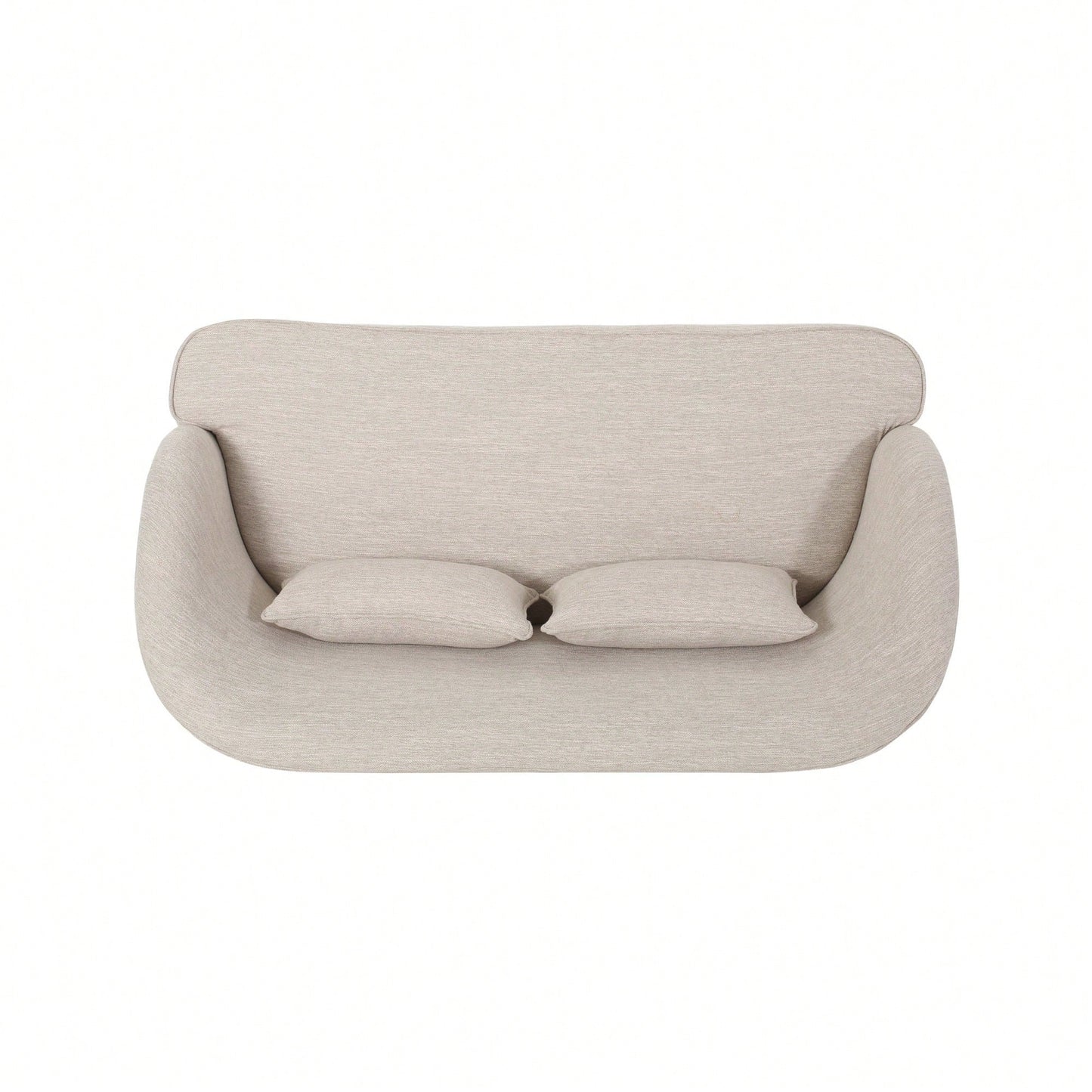 Cozy Two-Seater Sofa With Modern Design For Living Room Comfort