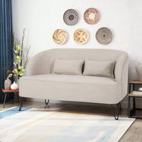 Cozy Two-Seater Sofa With Modern Design For Living Room Comfort