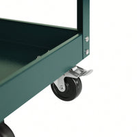 Heavy Duty Rolling Tool Cart With Locking Drawer And Wheels For Industrial Storage And Organization