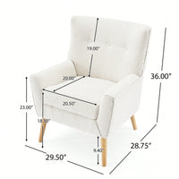 Elegant Modern Accent Chair For Living Room Or Bedroom Comfort And Style