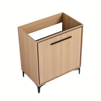 30 Inch Bathroom Vanity Base Storage Cabinet With Doors Engineered Wood Furniture