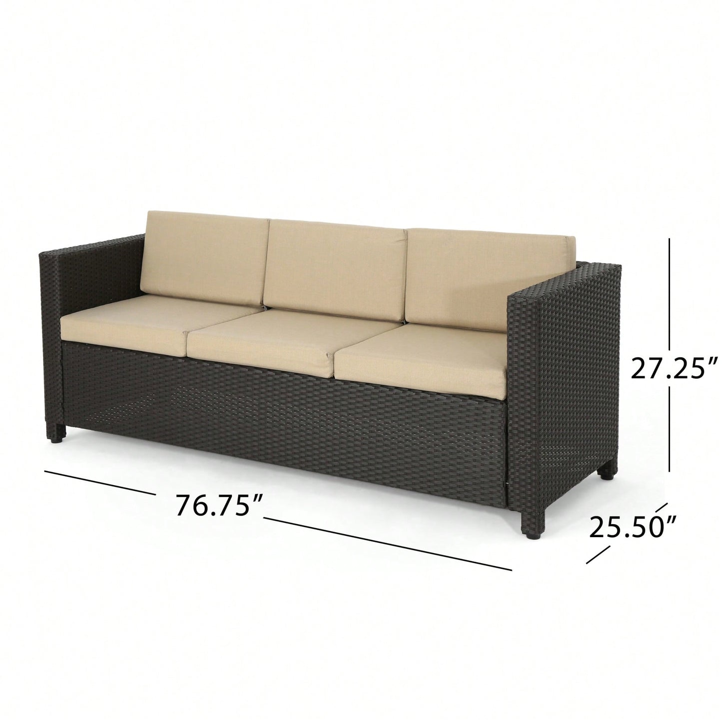 Stylish 3-Seater Sofa For Modern Living Rooms