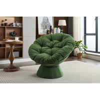 Oversized 360 Swivel Barrel Chair For Living Room And Bedroom Comfort