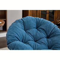 Oversized 360 Swivel Barrel Chair For Living Room And Bedroom Comfort