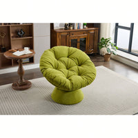 Oversized 360 Swivel Barrel Chair For Living Room And Bedroom Comfort