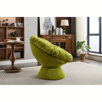 Oversized 360 Swivel Barrel Chair For Living Room And Bedroom Comfort