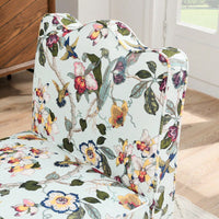 Soft Seat Flannel Dining Chair With Backrest And Matching Waist Pillow For Living Room - Pink