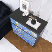 Stylish Accent Cabinet With Double Doors, Drawer And Adjustable Shelf For Living Room, Hallway, Entryway, Dining Room