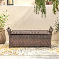 Versatile Wing Pe Storage Bench For Home Organization And Stylish Seating