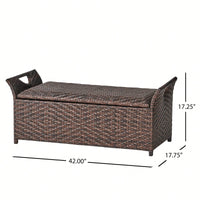 Versatile Wing Pe Storage Bench For Home Organization And Stylish Seating