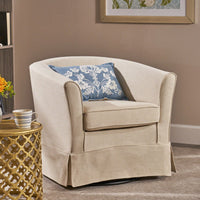 Versatile Swivel Chair With Removable Cover For Easy Cleaning And Stylish Comfort