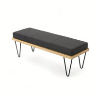 Stylish And Durable Outdoor Bench For Garden And Patio Seating