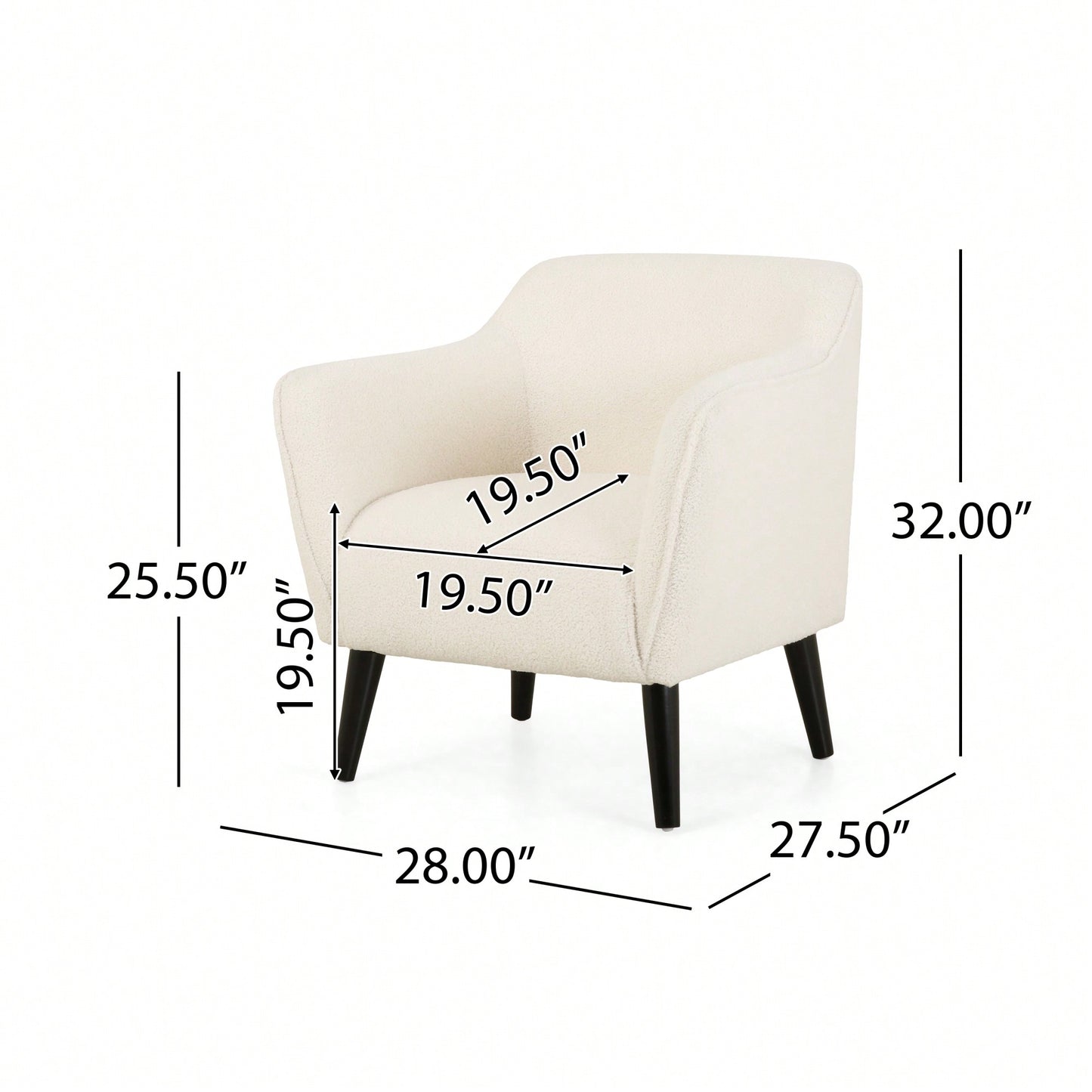 Elegant Upholstered Armchair For Living Room Comfort And Style