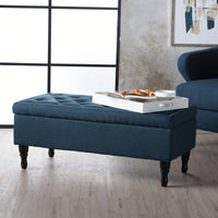 Versatile Storage Ottoman For Living Room And Bedroom Organization