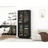 Acrylic Door Storage Cabinet For Living Room Dining Room And Study