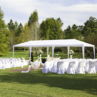 10x30 Feet Outdoor Wedding Party Tent Canopy With 5 Removable Sidewalls For Garden Events