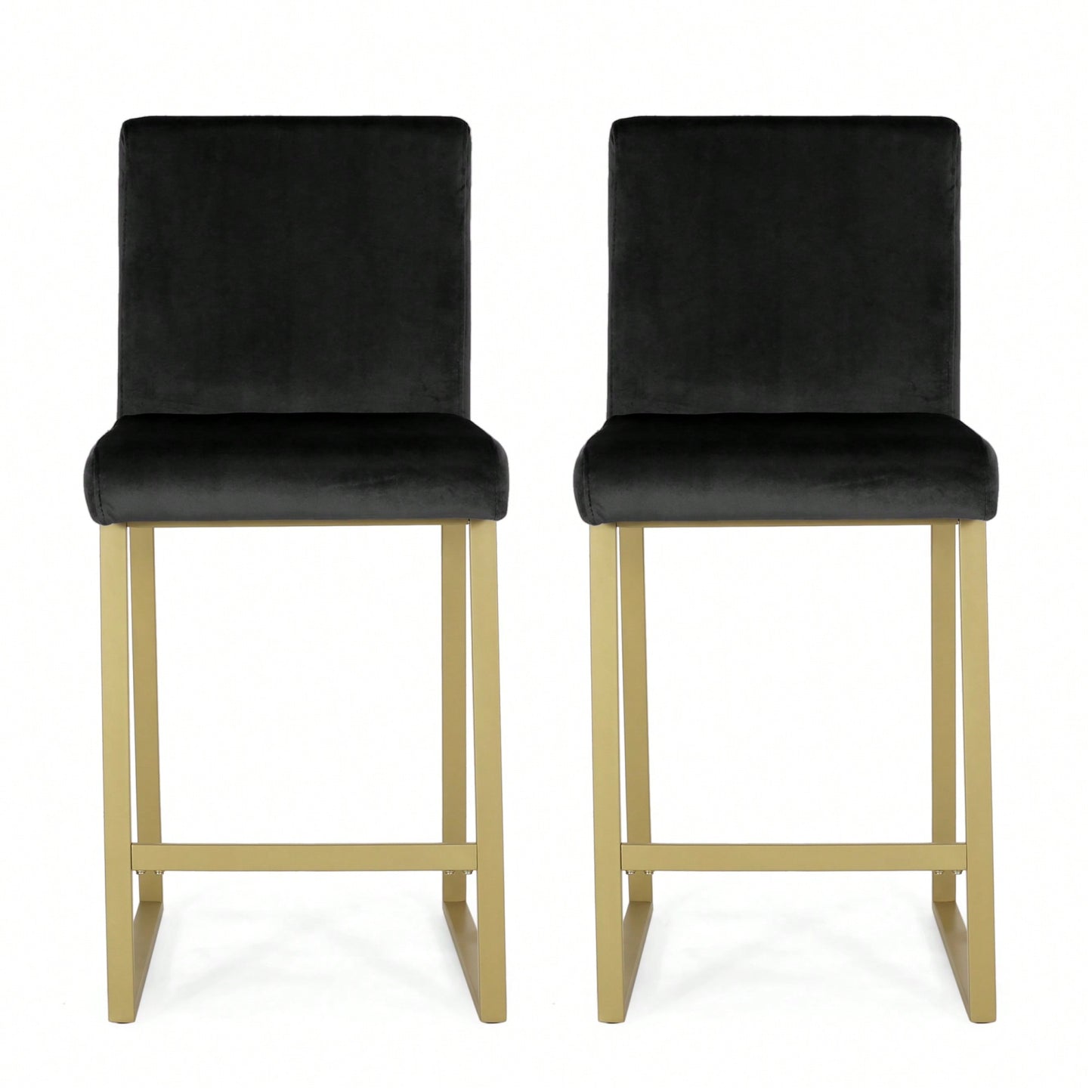 Set Of 2 Stylish Bar Stools For Kitchen Or Dining Room Use