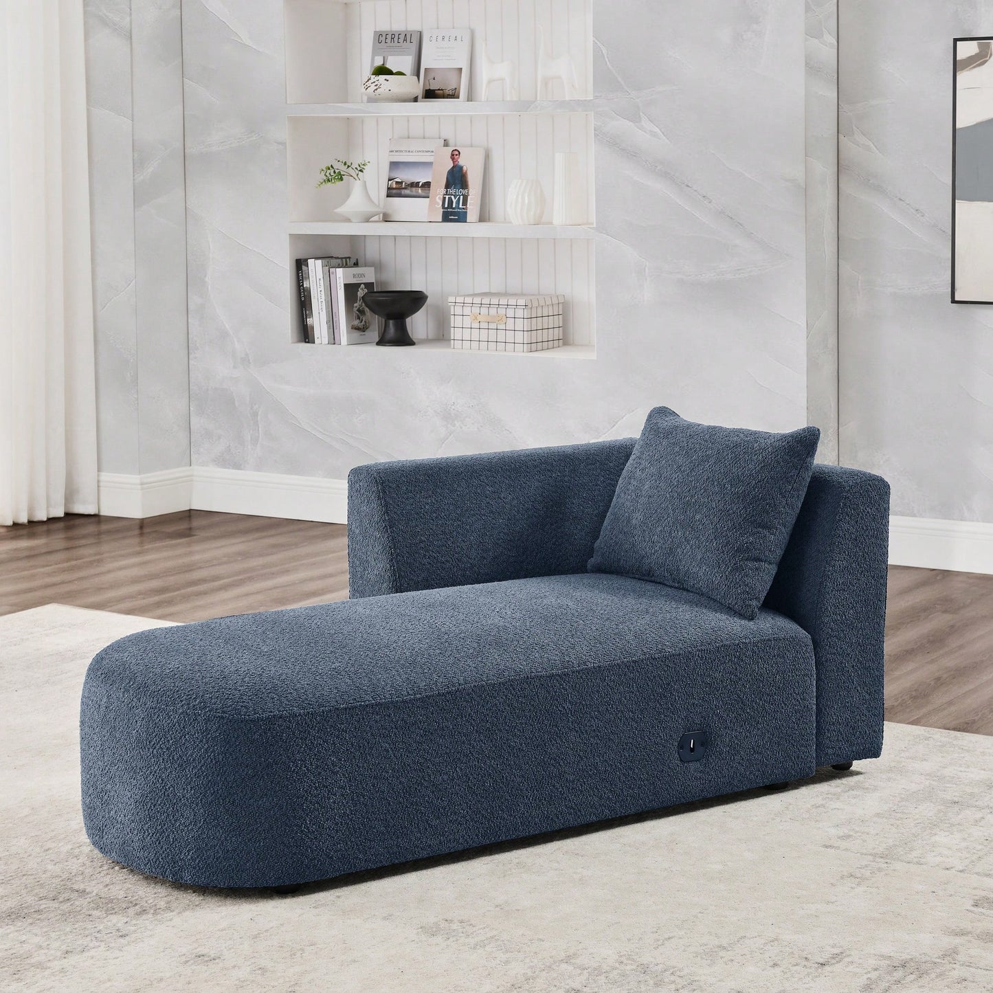 Left Chaise Lounge Sectional For Modular Sofa Design