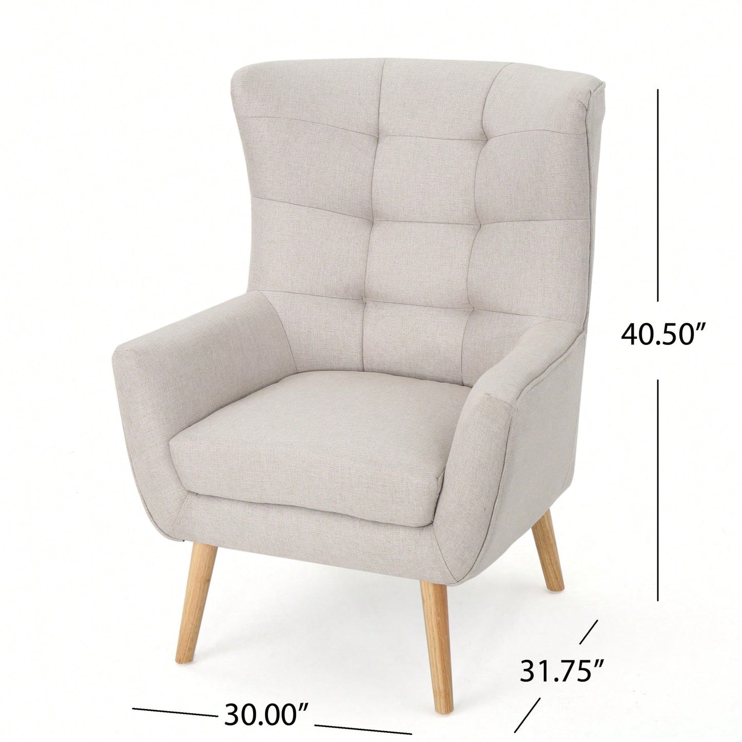 Elegant Modern Club Chair For Stylish Living Room Seating