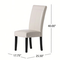 Set Of 2 Modern Dining Chairs For Home And Kitchen Decor