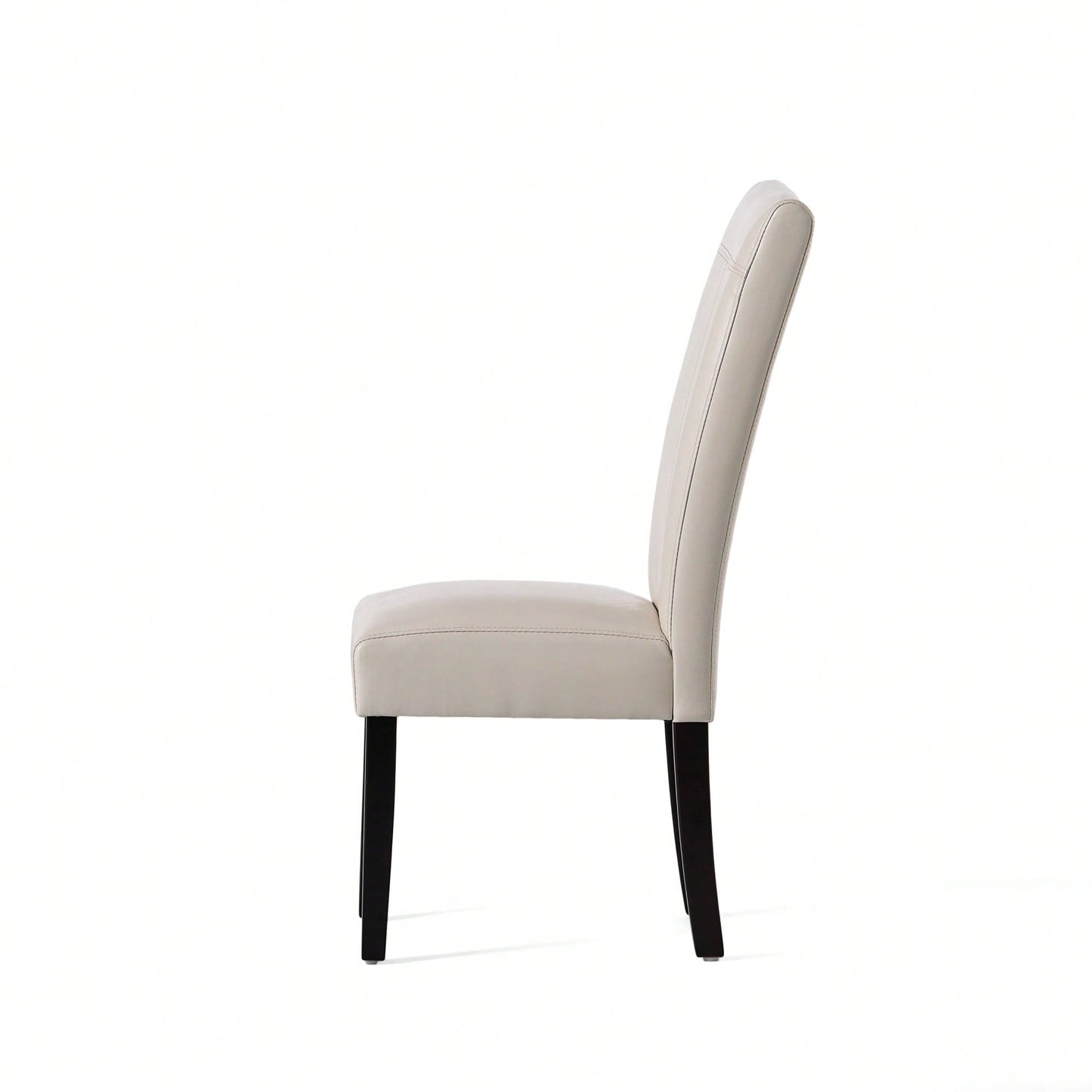 Set Of 2 Modern Dining Chairs For Home And Kitchen Decor