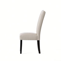 Set Of 2 Modern Dining Chairs For Home And Kitchen Decor