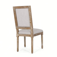 Set Of 2 Elegant Upholstered Dining Chair With Modern Design And Comfortable Seating