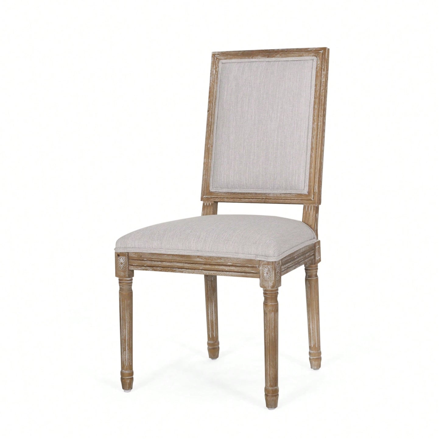 Set Of 2 Elegant Upholstered Dining Chair With Modern Design And Comfortable Seating