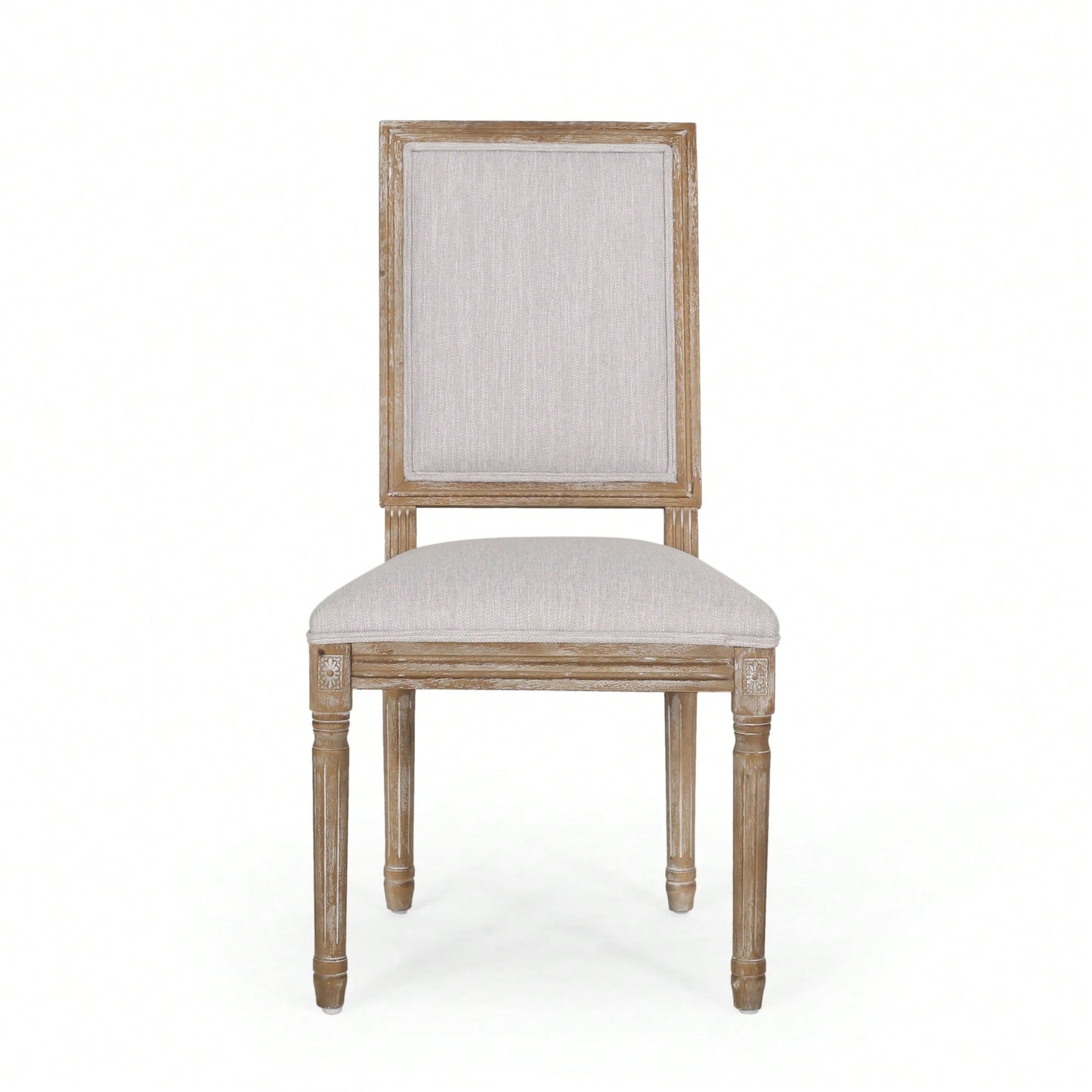 Set Of 2 Elegant Upholstered Dining Chair With Modern Design And Comfortable Seating