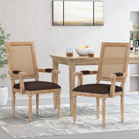 Set Of 2 Stylish Dining Chairs For Modern Home Decor