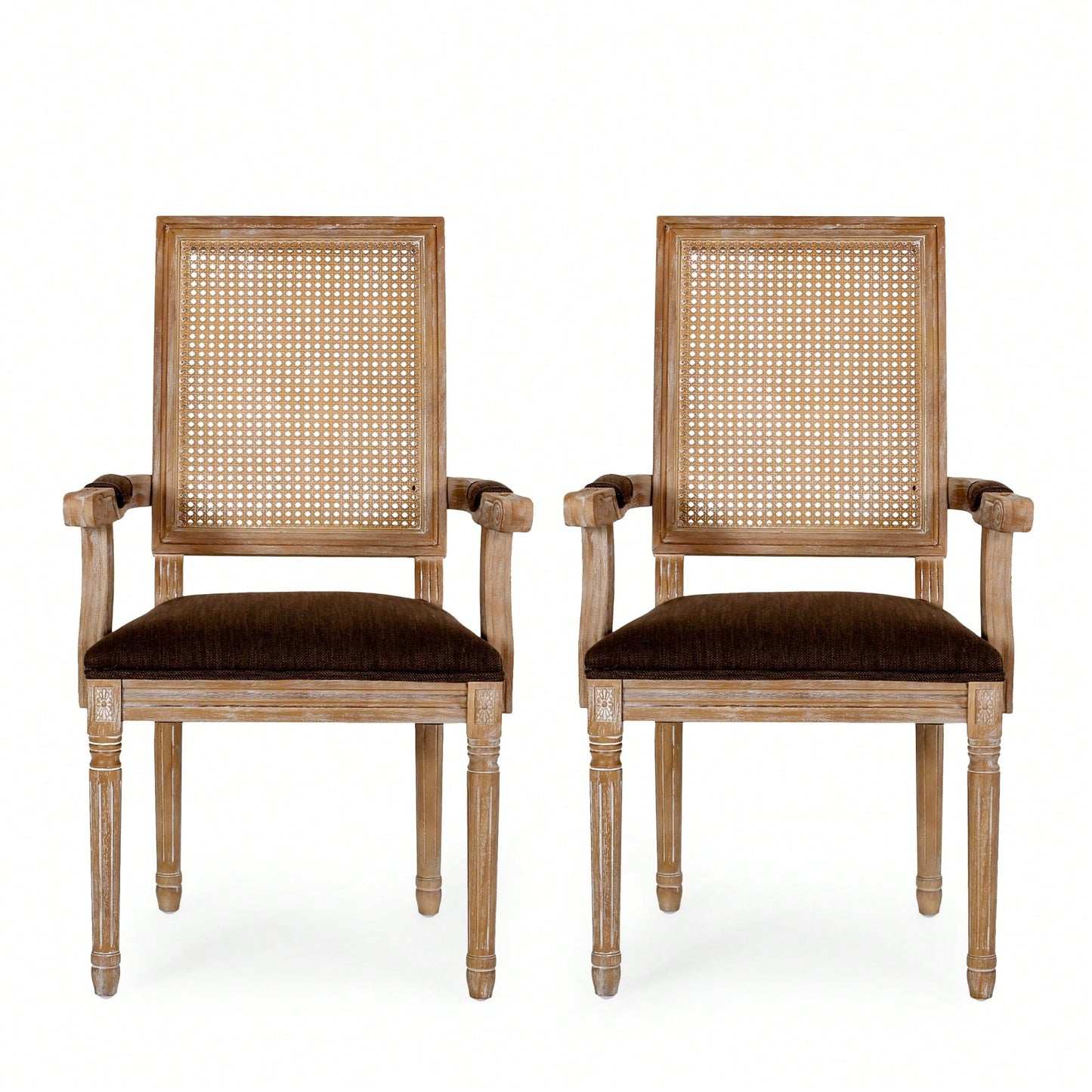 Set Of 2 Stylish Dining Chairs For Modern Home Decor