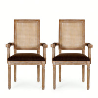 Set Of 2 Stylish Dining Chairs For Modern Home Decor