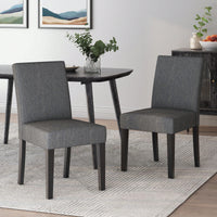 Elegant Upholstered Dining Chair With Modern Design And Comfortable Seating