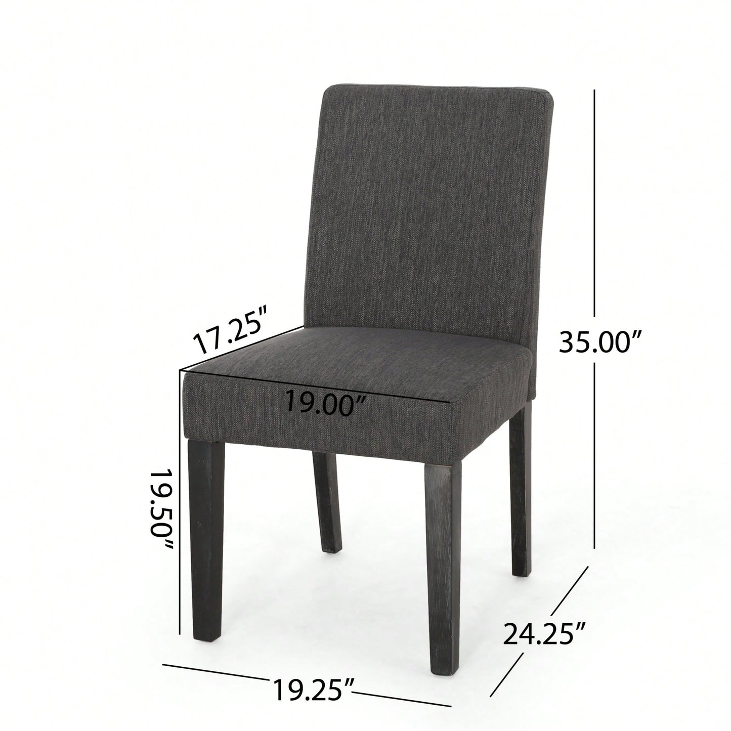 Elegant Upholstered Dining Chair With Modern Design And Comfortable Seating