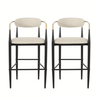 Set Of 2 Stylish Barstools For Modern Home Decor