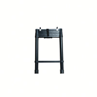 Portable Folding Aluminium Telescopic Ladder With Hooks For Roof Top Tent And Roof Rack Access