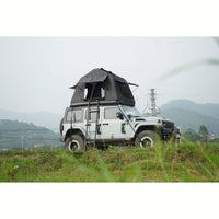 Portable Folding Aluminium Telescopic Ladder With Hooks For Roof Top Tent And Roof Rack Access