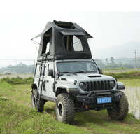 Portable Folding Aluminium Telescopic Ladder With Hooks For Roof Top Tent And Roof Rack Access