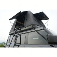 Portable Folding Aluminium Telescopic Ladder With Hooks For Roof Top Tent And Roof Rack Access