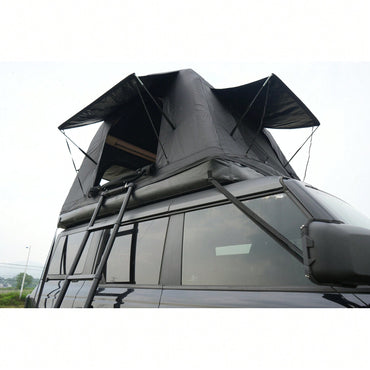 Portable Folding Aluminium Telescopic Ladder With Hooks For Roof Top Tent And Roof Rack Access
