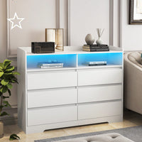 Stylish Living Room Sideboard Storage Cabinet With Drawers For Organized Home Decor