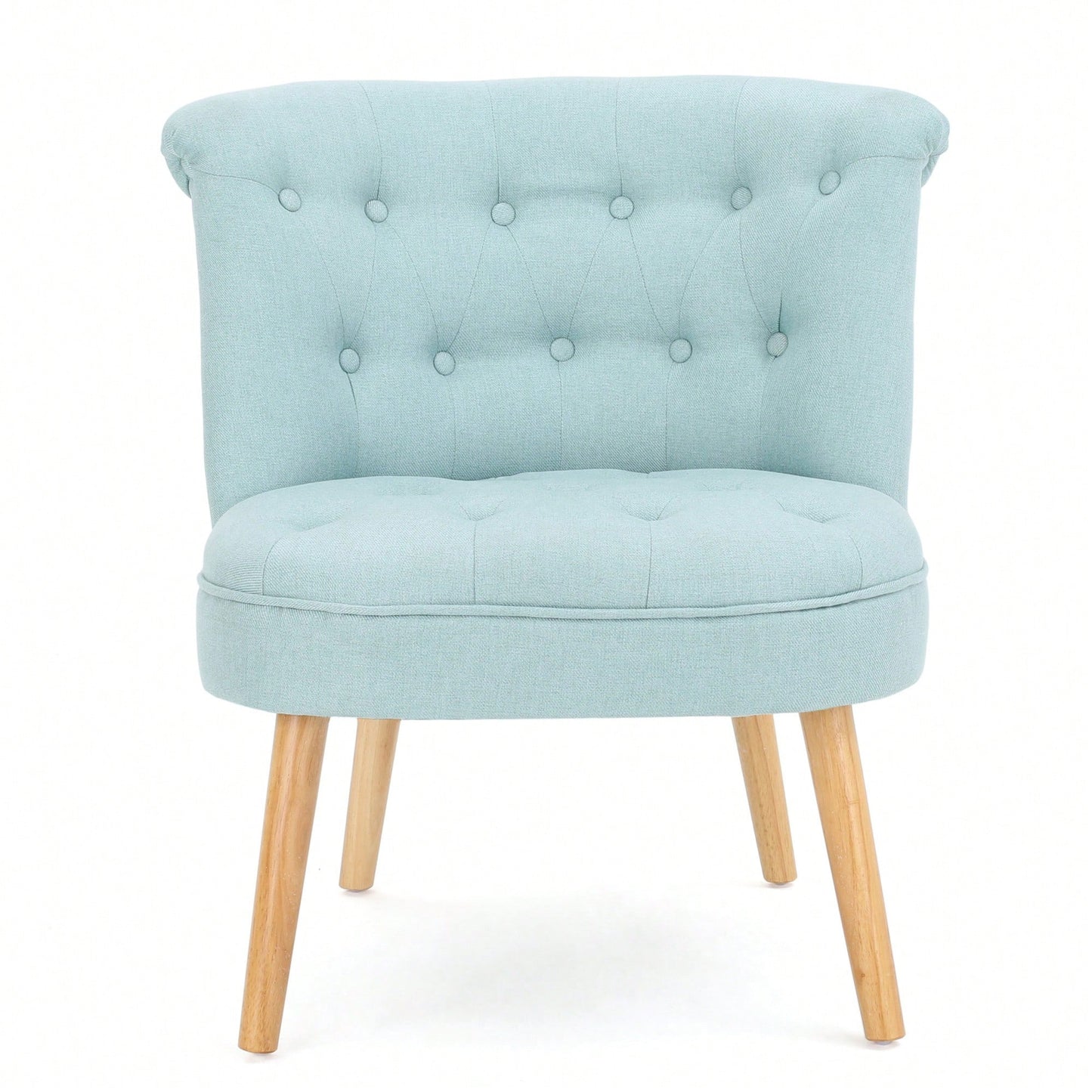 Elegant Tufted Accent Chair With Plush Upholstery And Stylish Design For Living Room Or Office