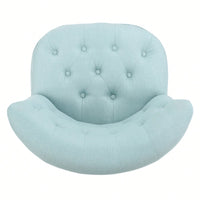 Elegant Tufted Accent Chair With Plush Upholstery And Stylish Design For Living Room Or Office