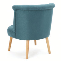 Elegant Tufted Accent Chair With Plush Upholstery And Stylish Design For Living Room Or Office