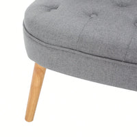 Elegant Tufted Accent Chair With Plush Upholstery And Stylish Design For Living Room Or Office